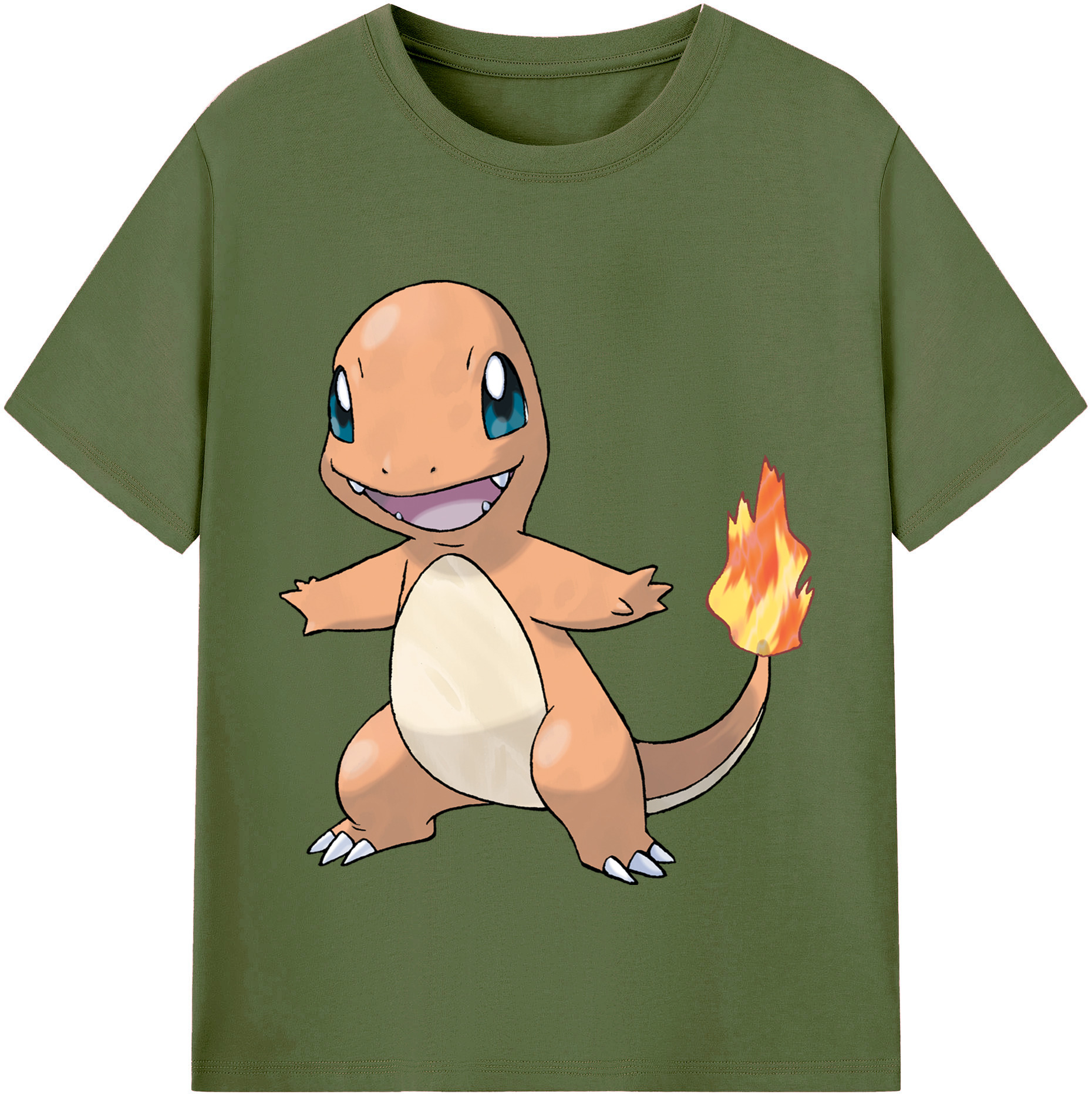 （画像用） ポケットモンスター Pokémon 綿100％半袖Tシャツ（フロントプリント）